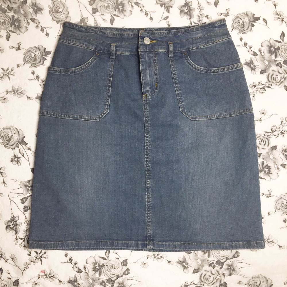 Vintage | Polo Ralph Lauren Denim Jean Skirt 29 in